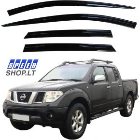 NISSAN NAVARA langų vėjo deflektoriai